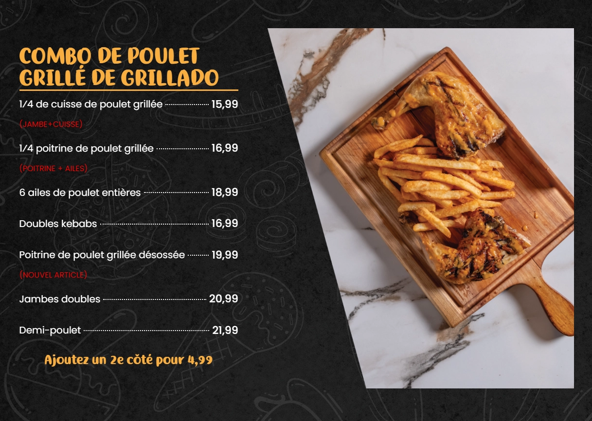 Grillados menu item 7